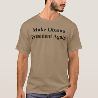 Camiseta Faça Obama Novamente Potus 2020