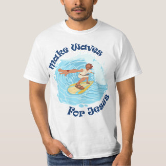 Camiseta Faça Ondas por Jesus