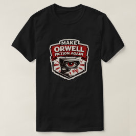CAMISETA FAÇA ORWELL FICÇÃO DE NOVO