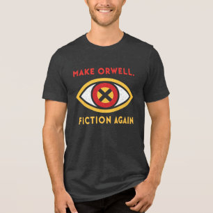 Camiseta Faça Orwell Ficção Novamente