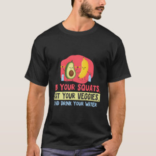 Camiseta Faça Os Seus Quadrados Comerem As Vingas E Beba O
