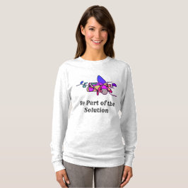 Camiseta Faça parte da saia da solução