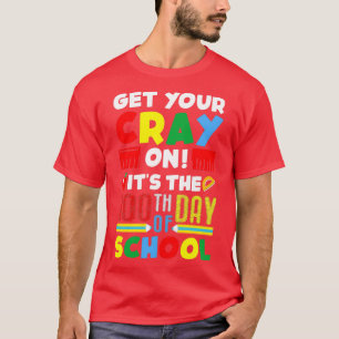 Camiseta Faça seu barulho no 100º Dia da Escola