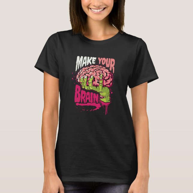 Camiseta Faça Seu Cérebro (Frente)