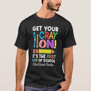 Camiseta Faça Seu Cray No segundo Professor 1rua Dia De Trá