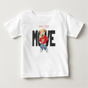 Camiseta Faça seu Legal Urso Dançar