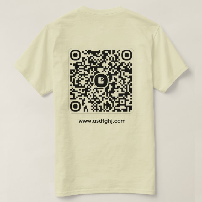 Camiseta Faça seu negócio crescer (Verso do Design)