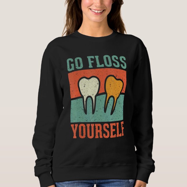 Camiseta Faça seu próprio fio dental (Frente)