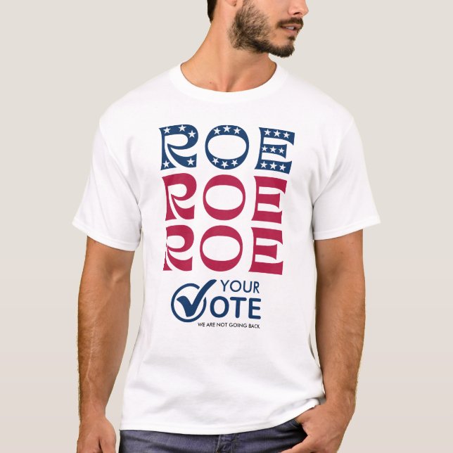 Camiseta Faça seu voto Pro Choice 2024 Feminista Eleitoral (Frente)