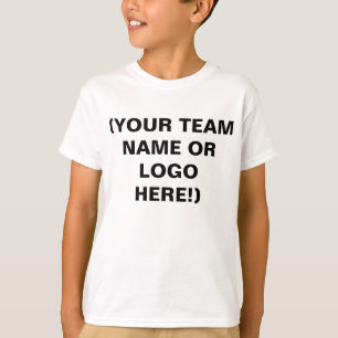 Camiseta Faça seus próprios jérseis de equipe dos esport