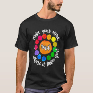 Camiseta Faça Sua Marca Ver Onde Leva Você Polka D Cuja Bon