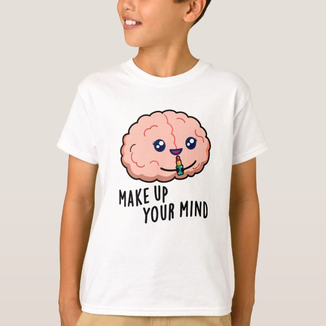 Camiseta Faça Sua Mente Engraçada Arma Cerebral (Frente)