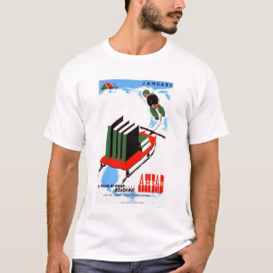Camiseta Faça sua neve da leitura WPA 1938