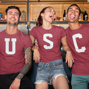 Camiseta Faça sua própria letra personalizada ou número per