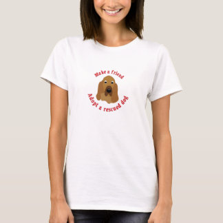 Camiseta Faça um amigo - Bloodhound