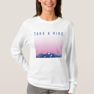 Camiseta Faça um caminhada/Camiseta de aventura externa