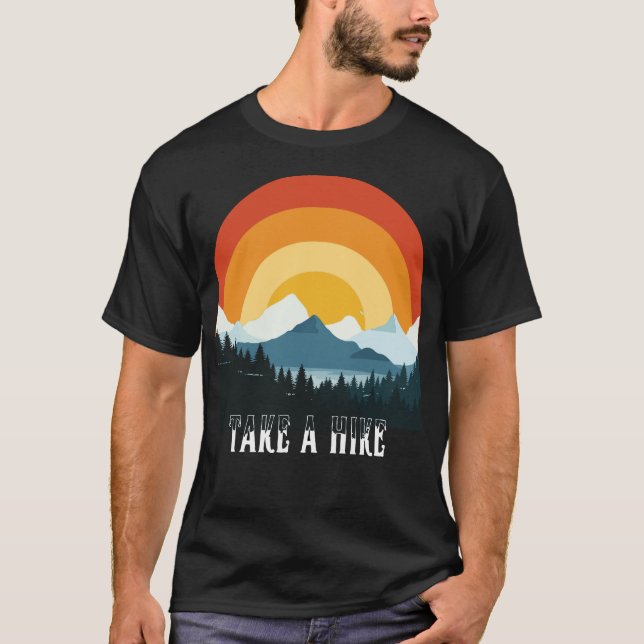 Camiseta Faça Um Caminho Ao Ar Externo - Design (Frente)