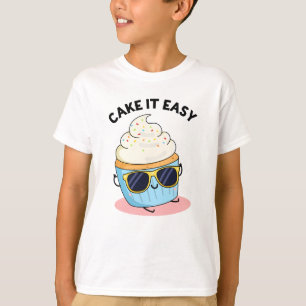 Camiseta Faça um Cupcake Fácil, Fácil
