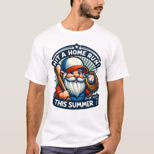 Camiseta Faça um home run neste verão