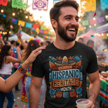 Faça uma Festa com Faixa do Mês da Herança Hispâni