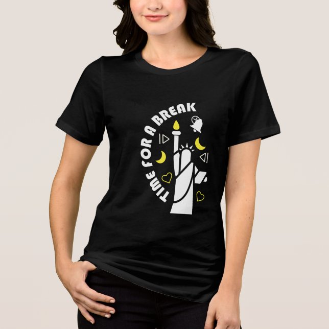 Camiseta Faça Uma Pausa (Frente)