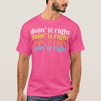 Camiseta Faça uma tipografia motivacional correta Design 1