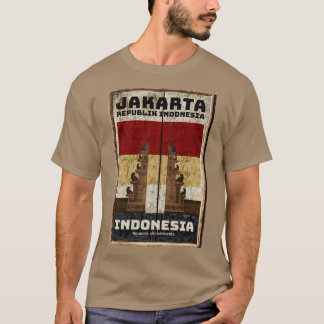 Camiseta faça uma viagem para a Indonésia