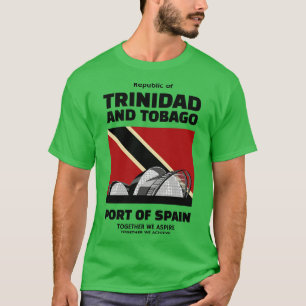 Camiseta faça uma viagem para Trinidad e Tobago