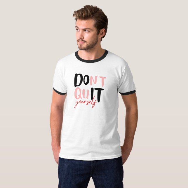Camiseta Faça você mesmo (Frente Completa)