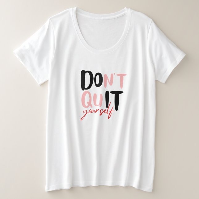 Camiseta Faça você mesmo (Frente do Design)