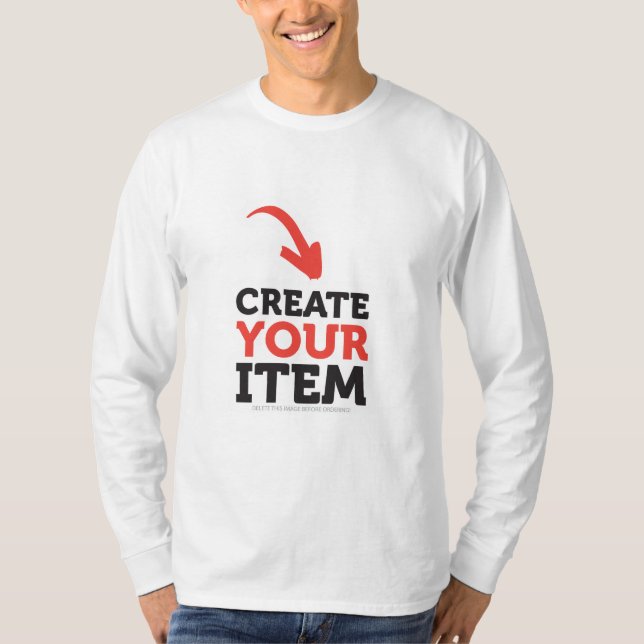 Camiseta faça-você-mesmo-francêsImprima seus designs em l (Frente)