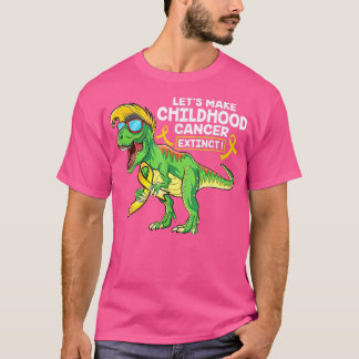 Camiseta Façamos com que o Cancer da infância seja extinto 