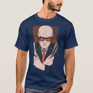 Camiseta Facas de cozinhar em negrito