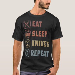 Camiseta Facas de recolha de facas S2 (140)