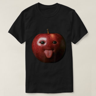 Camiseta Face de Apple Memory | Gen Z Brainrot Engraçado De