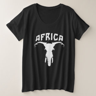 Camiseta Face de Elefante Africano   África