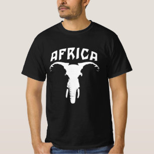 Camiseta Face de Elefante Africano África