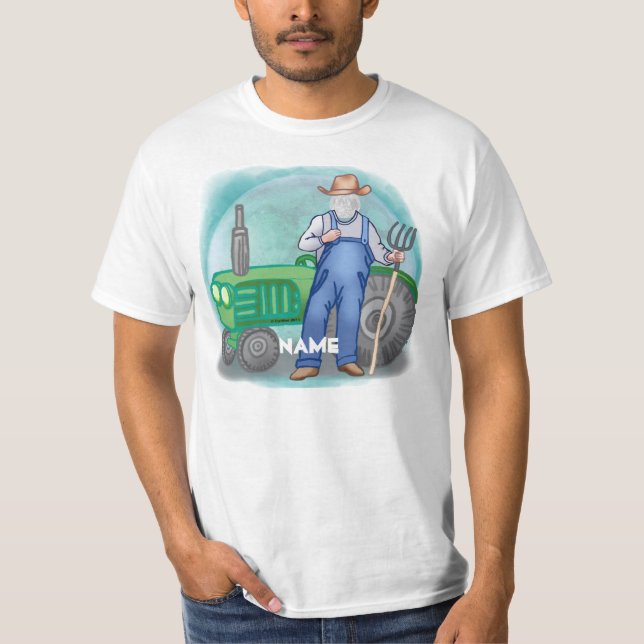 Camiseta Face de Farmer de Trator (Frente)