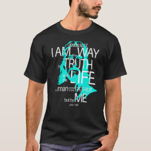 Camiseta Face De Jesus Como A Verdade Vida John 146 É Incrí