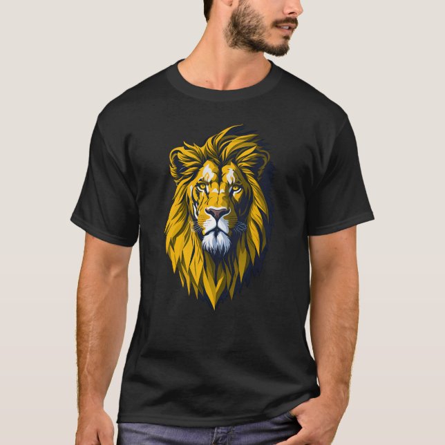 Camiseta Face de leão (Frente)