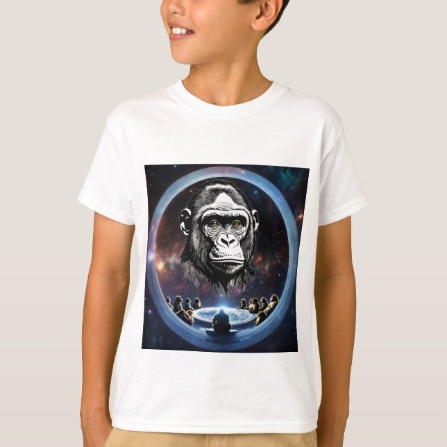 Camiseta Face de macaco (Frente)