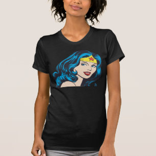 Camiseta Face de Mulher Maravilha