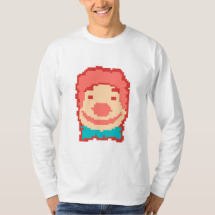Camiseta Face de palhaço em forma de palhaço, em forma de p