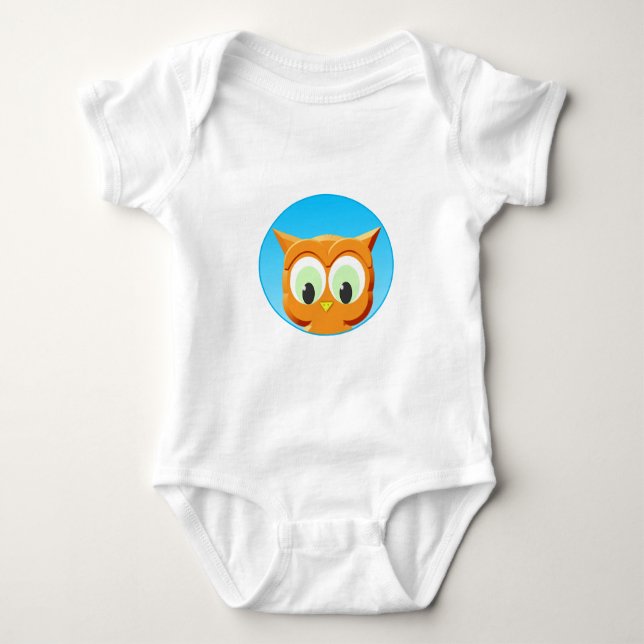Camiseta Face De Uma Pequena Coruja (Frente)