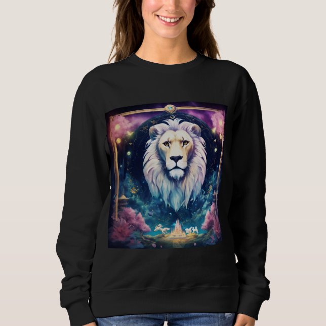 Camiseta face do leão da água (Frente)