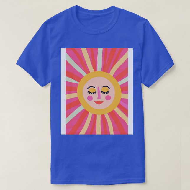 Camiseta Face do Sol Minimalista 2 (Frente do Design)