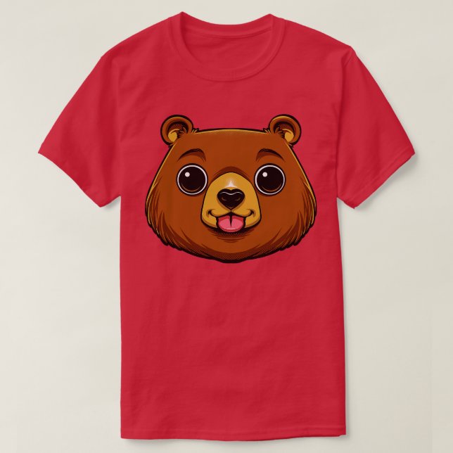 Camiseta Face do Urso (Frente do Design)