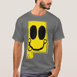 Camiseta Face feliz do Alabama com língua saindo da rua
