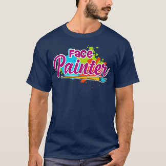 Camiseta Face painter gift for Makeup artist