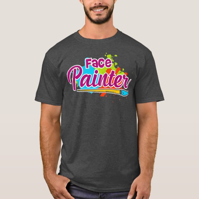 Camiseta Face painter gift for Makeup artist Premium (Frente)